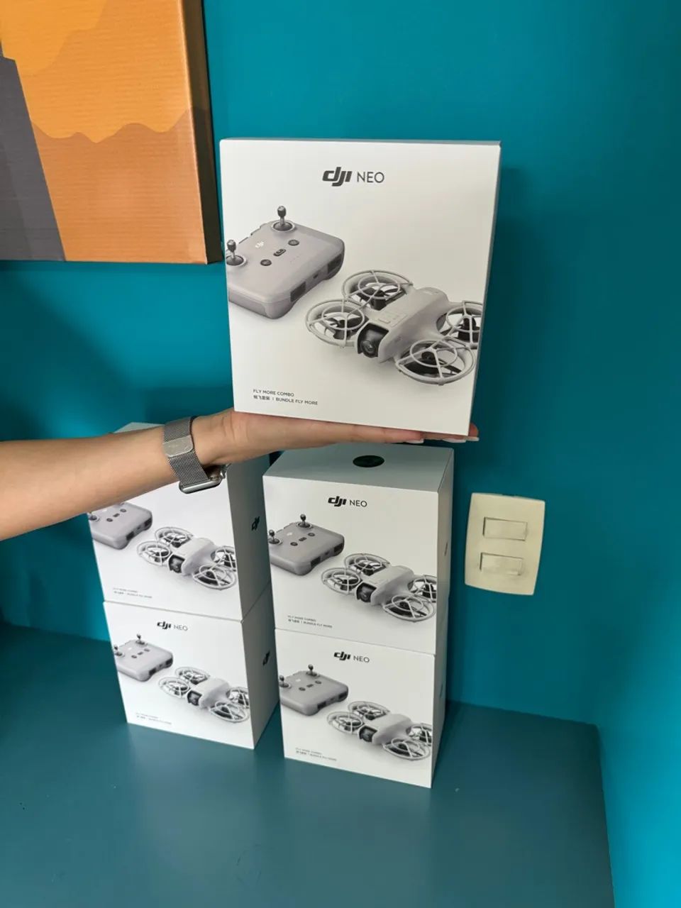 Drone Dji Neo combo Flymore - lacrado - novo - nota fiscal  - Foto 5