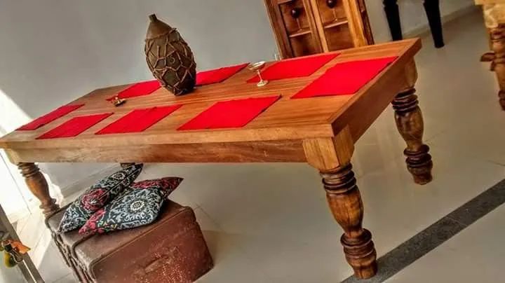Mesa rústica madeira de lei - Foto 2