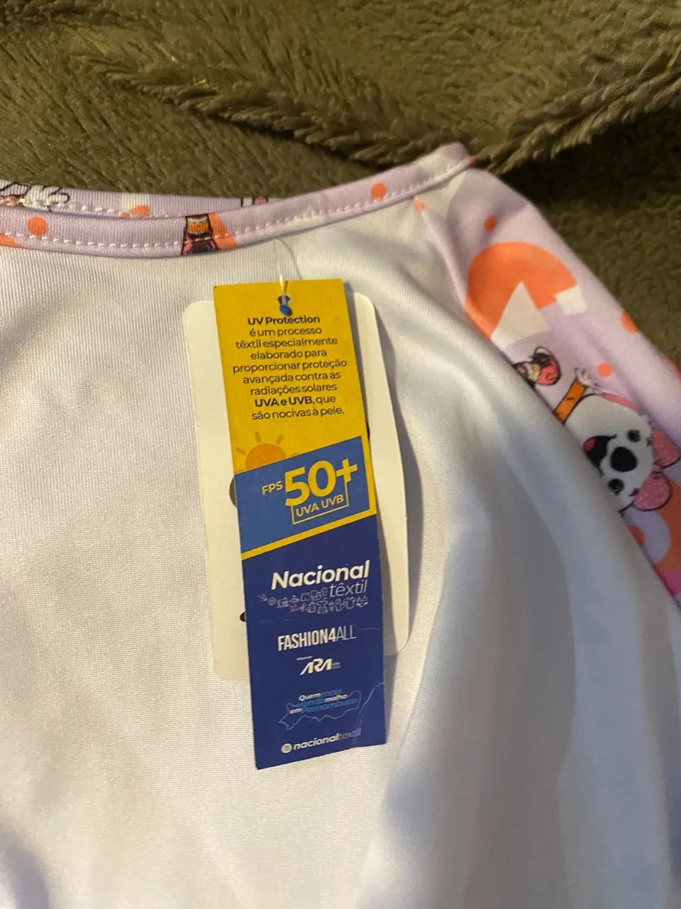 Bíquini infantil Novo- com short  - Foto 3