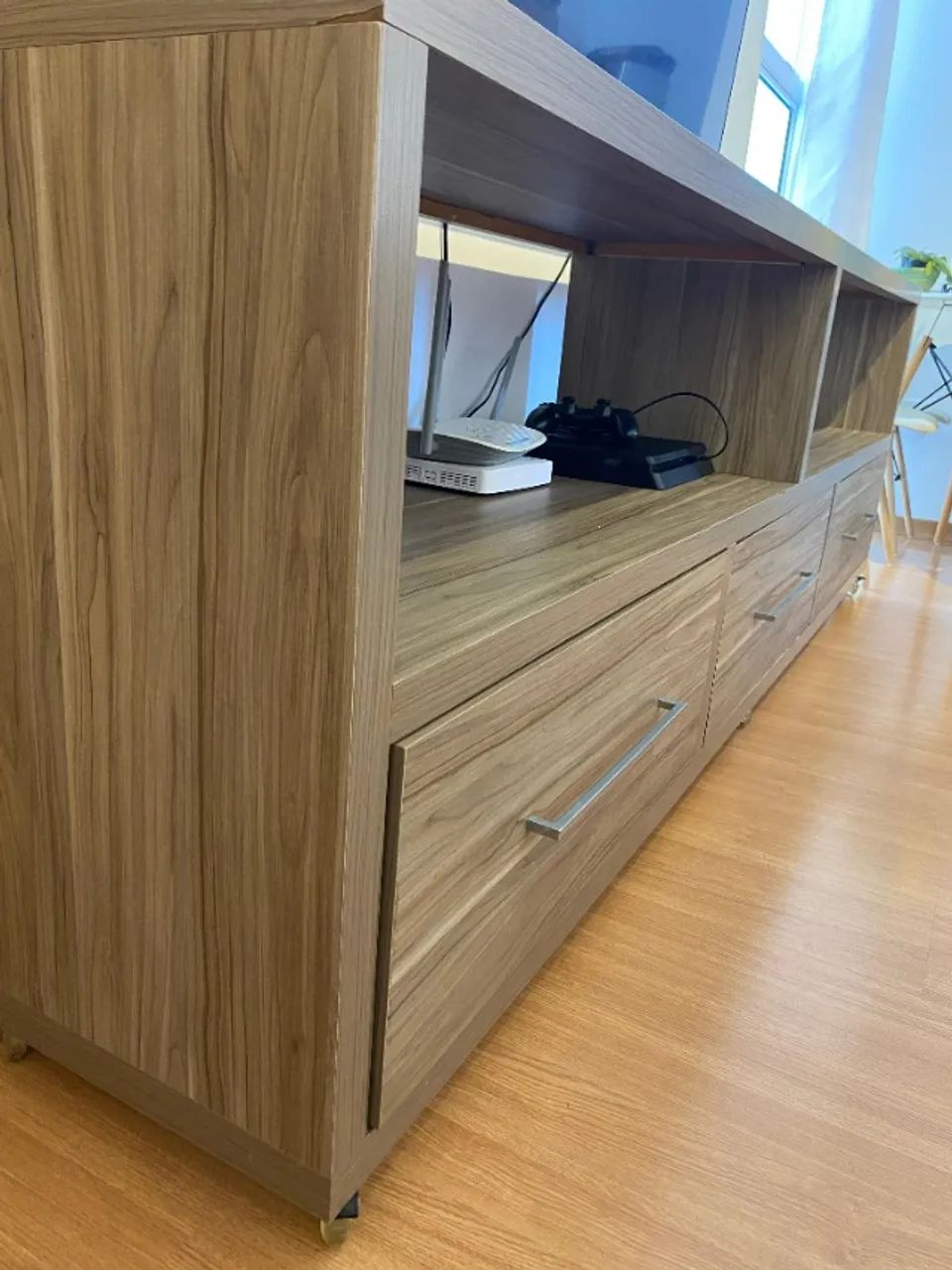 Rack em MDF Sala Com Gavetas64319601278082121