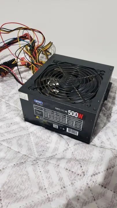 Fonte de PC Knup 500W KP-522 - Foto 2