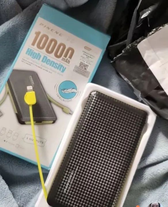 Carregador Portátil PINENG 10000mah Original - Foto 2