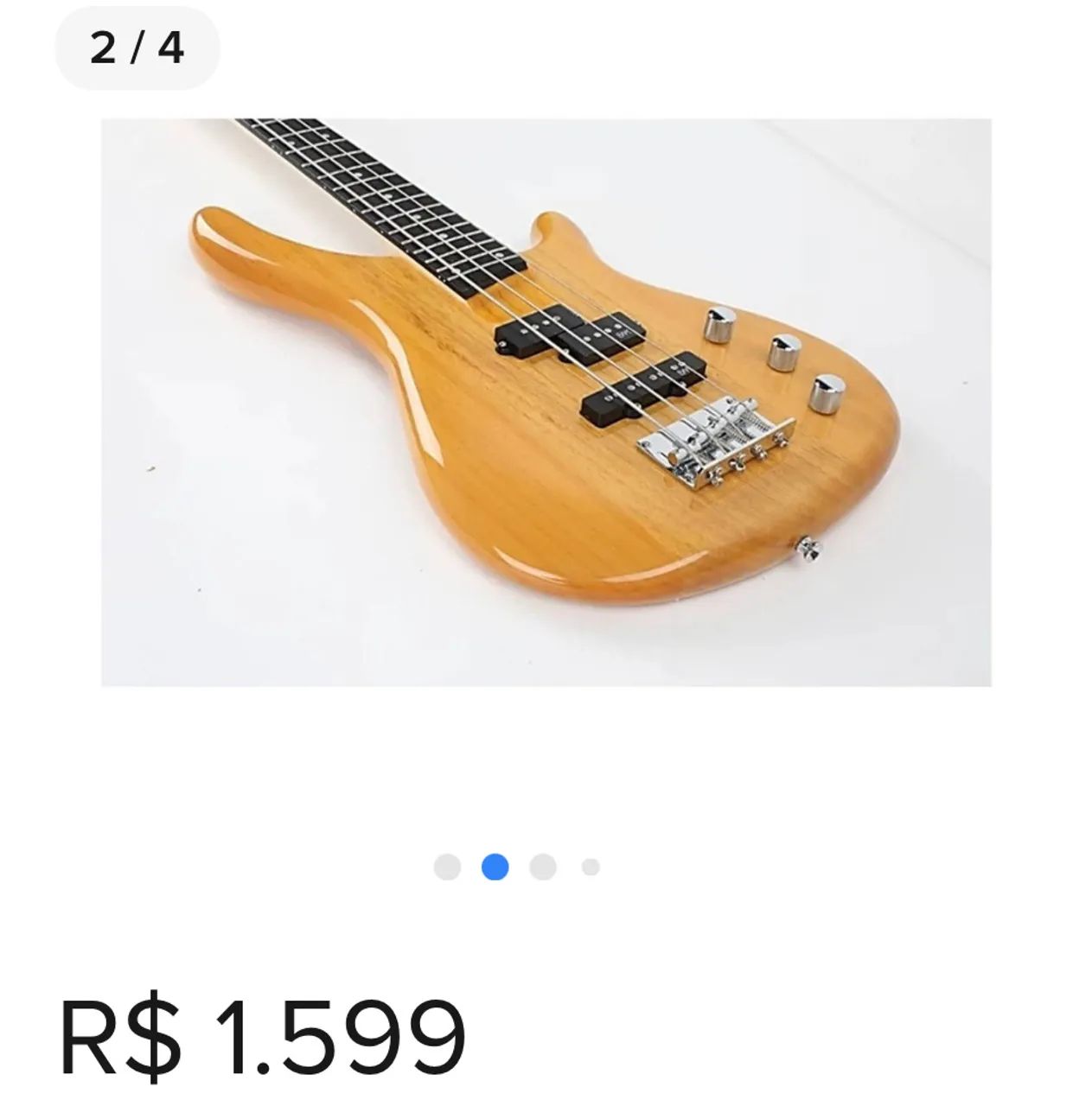 Baixo Elétrico em Ótimo Estado! - Foto 3