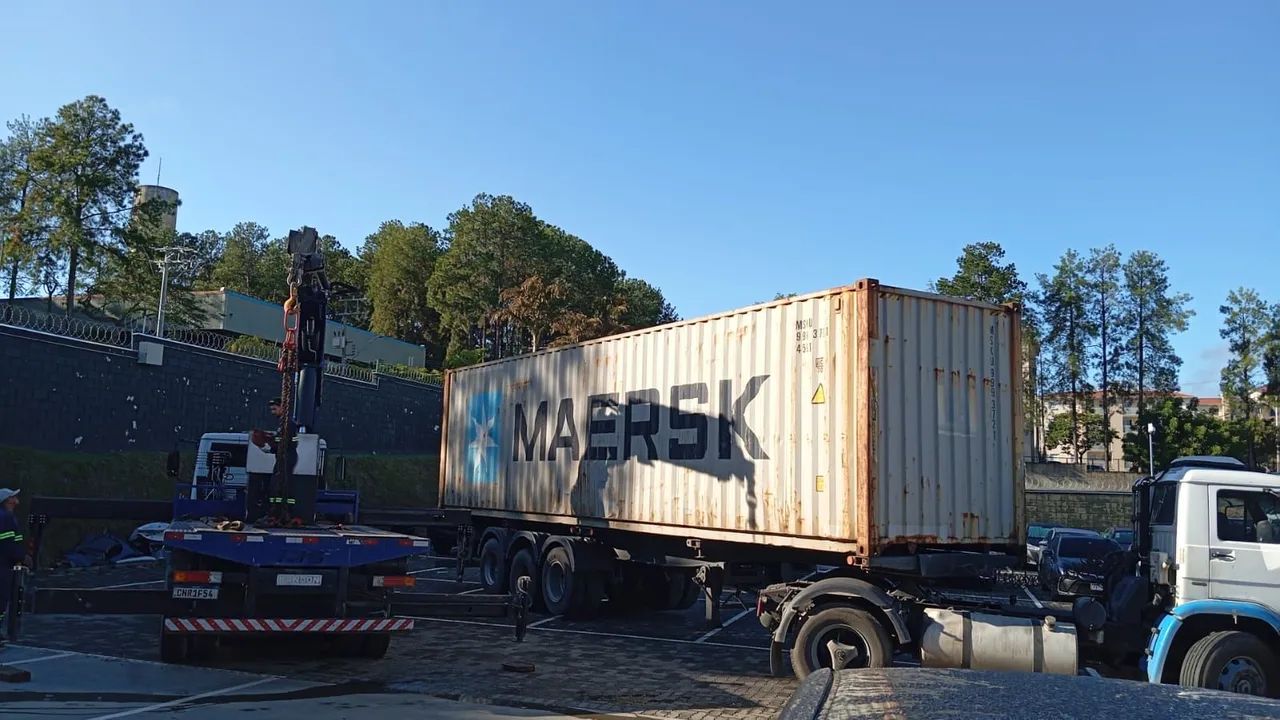 Container Maersk para armazenagem - Foto 2