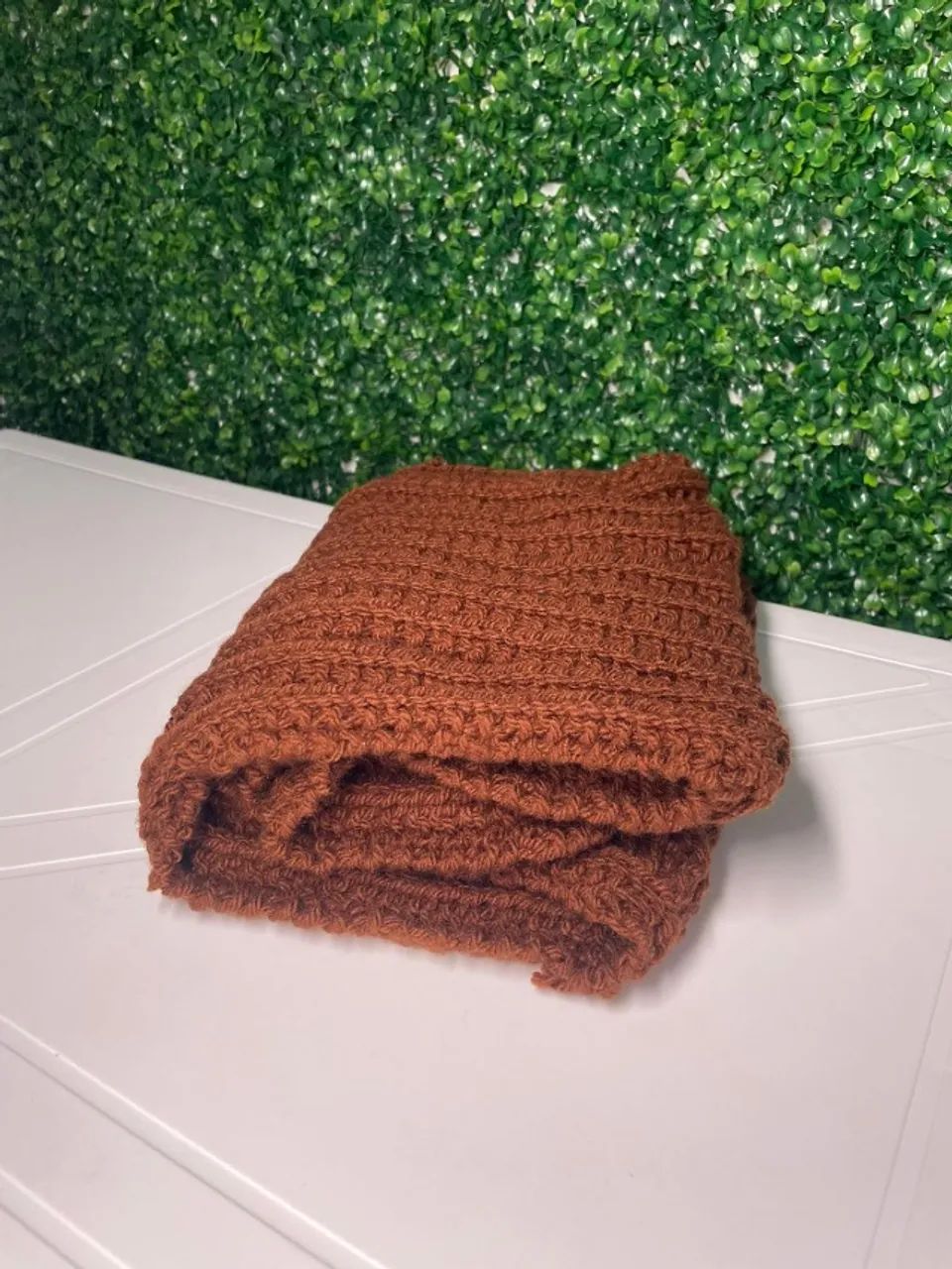 Cachecol de crochê - Foto 2