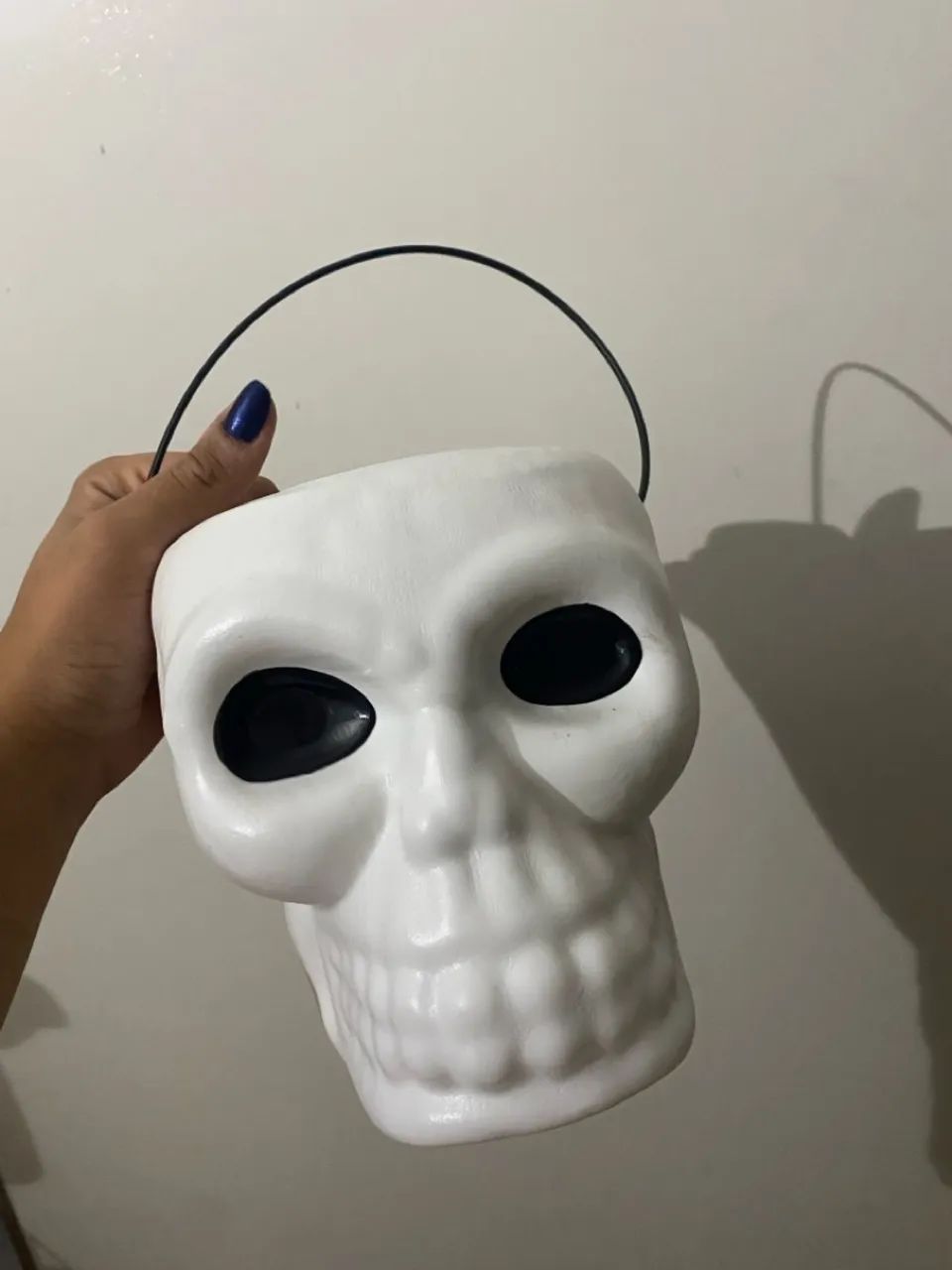 Balde de Caveira para Halloween - Foto 4