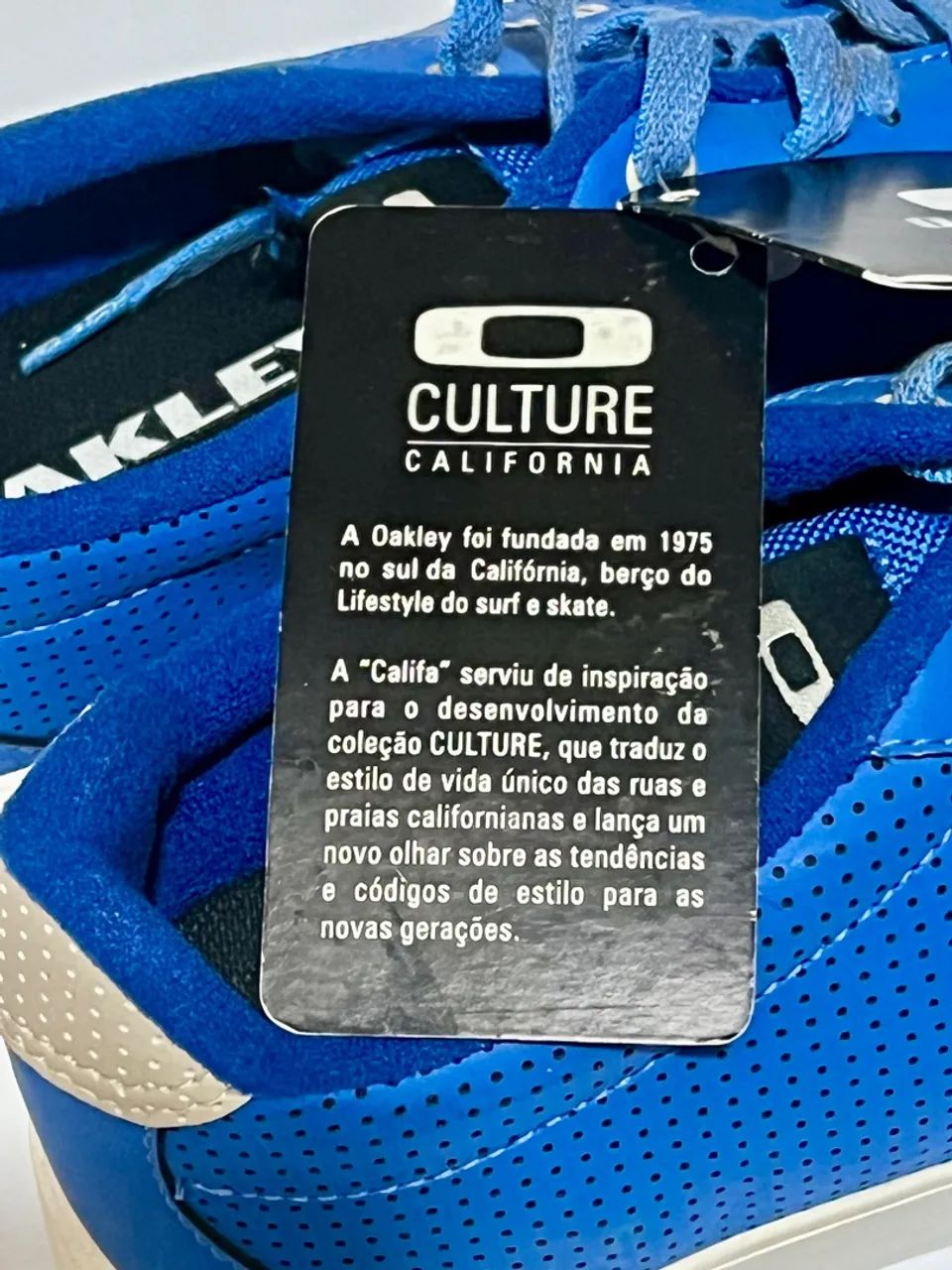Tênis Oakley Azul - Original - Novo - Foto 4
