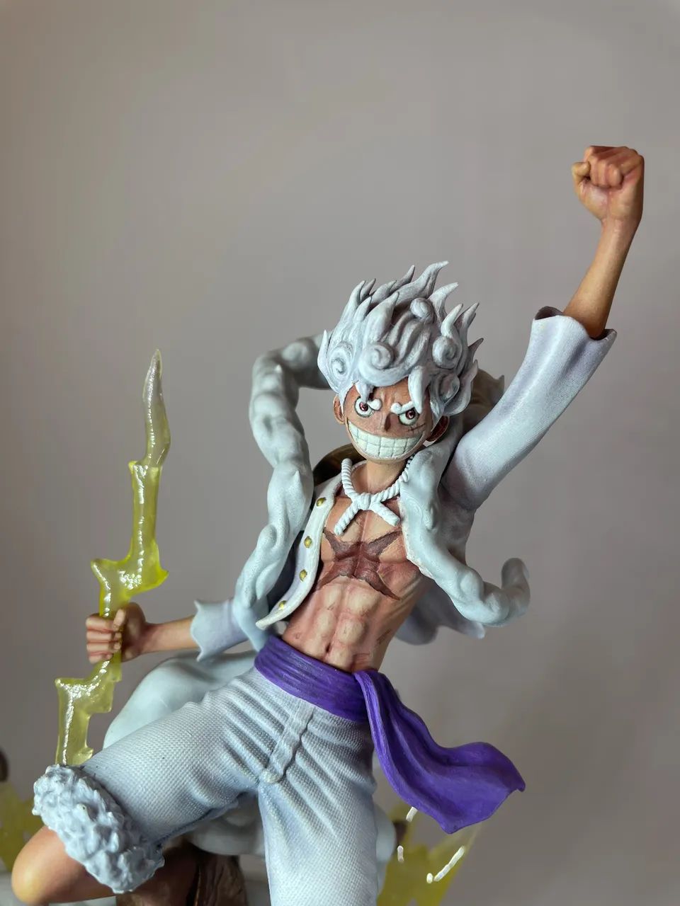 Boneco Luffy Gear 5 - Foto 5