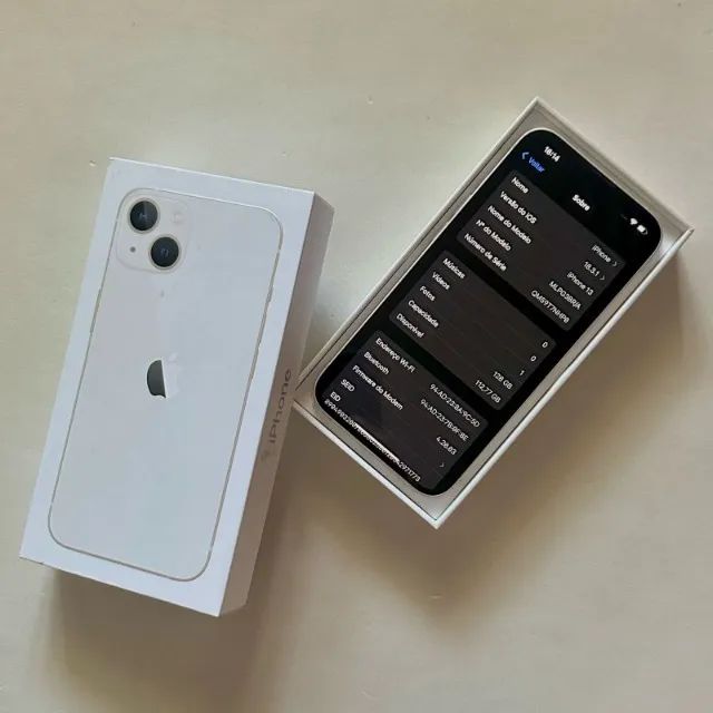 iPhone 13 128GB (Branco) - Foto 5