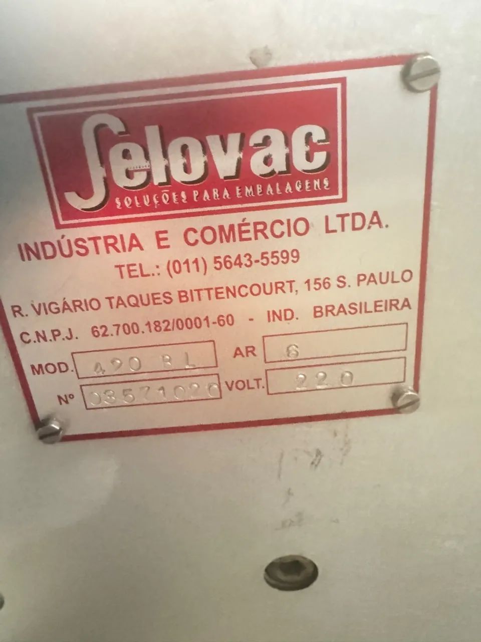 Máquina de Embalagem Industrial Selovac - Foto 5