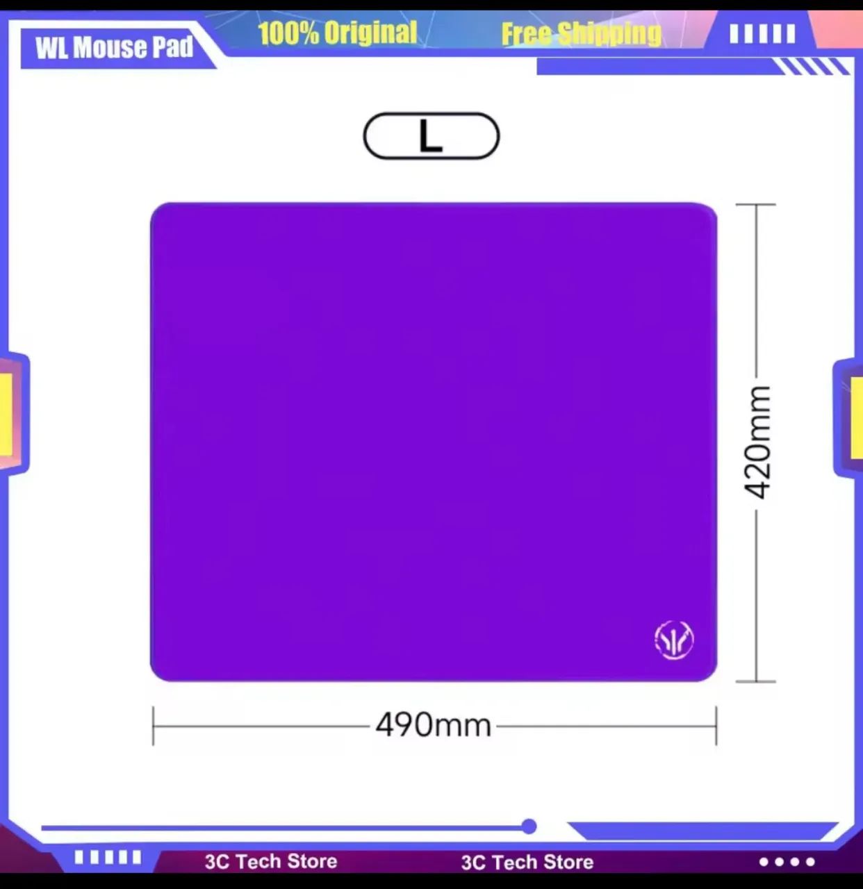 Mousepad Wl mouse base original de poron 
