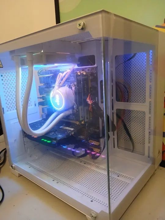 Computador core i5 8gb Rx550 SSD 240Gb Watercooler