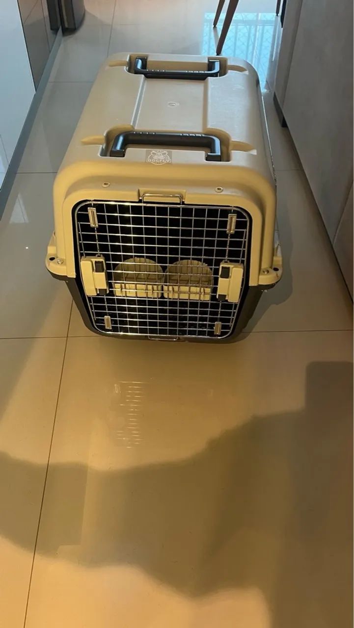 Caixa de transporte para cães 