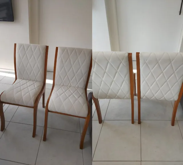 2 Cadeiras estofadas Par