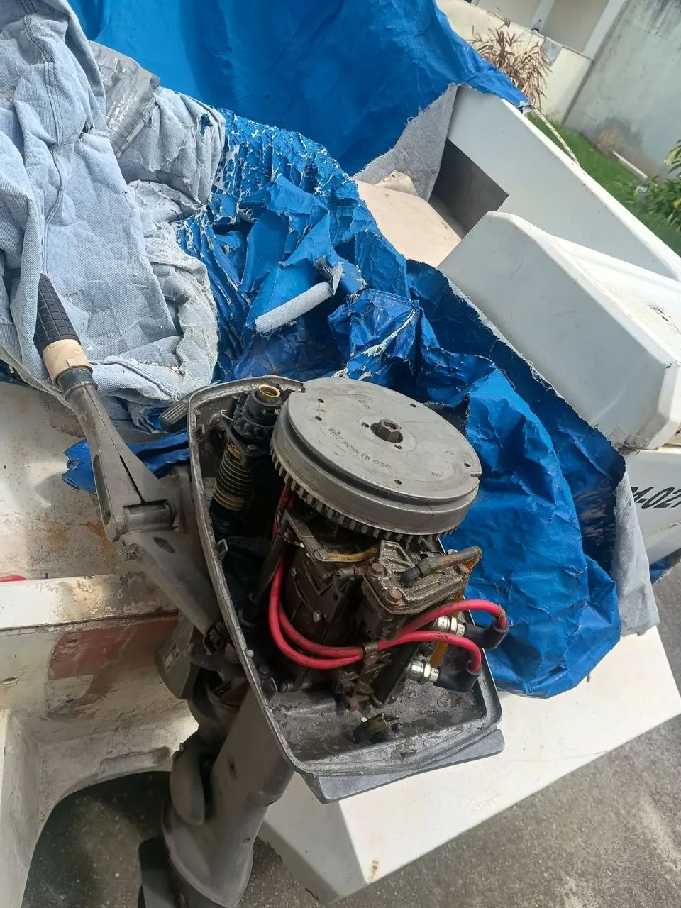 Motor de popa Johnson 6,6 hp