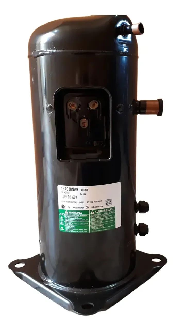 Compressor Ar Condicionado Scroll 61.000 Btus LG Ara038nab / Tbz37400101 450v Novo
