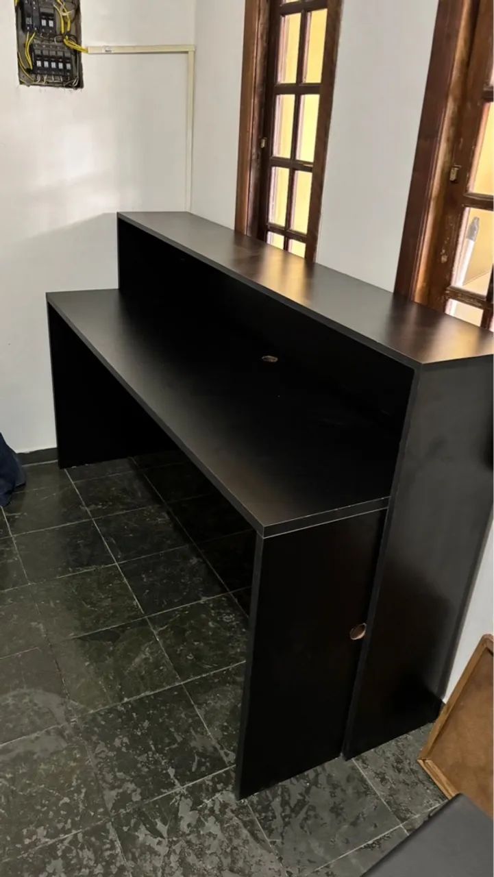 Balcão de Recepção Preto  - Foto 3