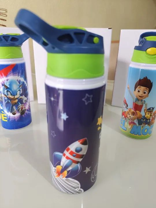Garrafinhas kids personalizada - Foto 4