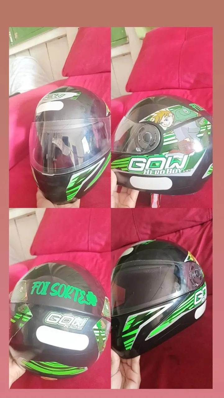 Capacete Infantil GGW Hero Boy