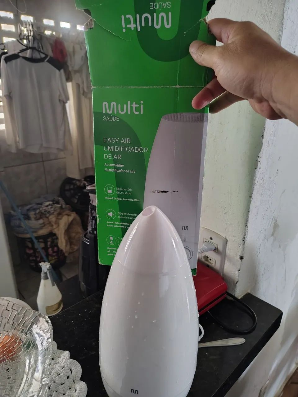 Umidificador de ar Multilaser 