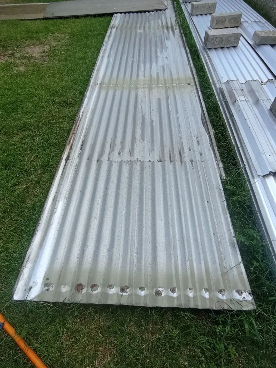 [Preço por metro] Telhas de Zinco para Telhado ou Tapume| 6 X 1,10 
