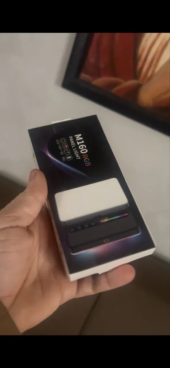 Iluminação para câmera digital vídeo e foto LED RGB