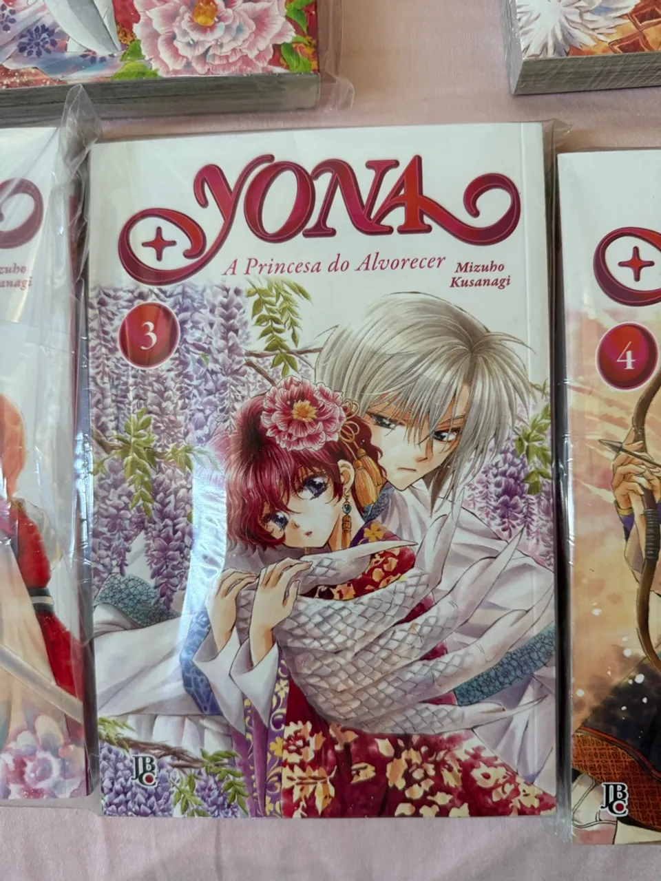 Mangá Yona - A Princesa do Alvorecer - Volumes 1 a 5