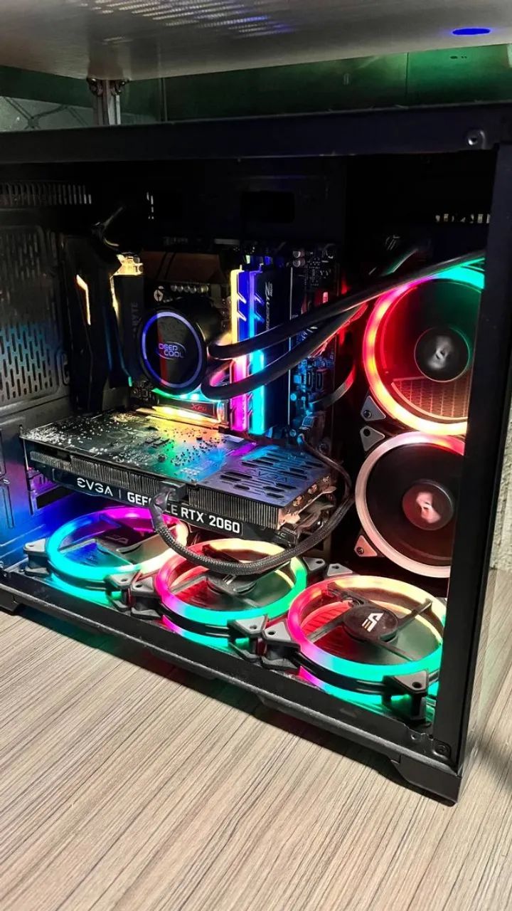 Computador Gamer - i5-9600K, 2060 SC, SSD 480GB, 16gb Ddr4 3600