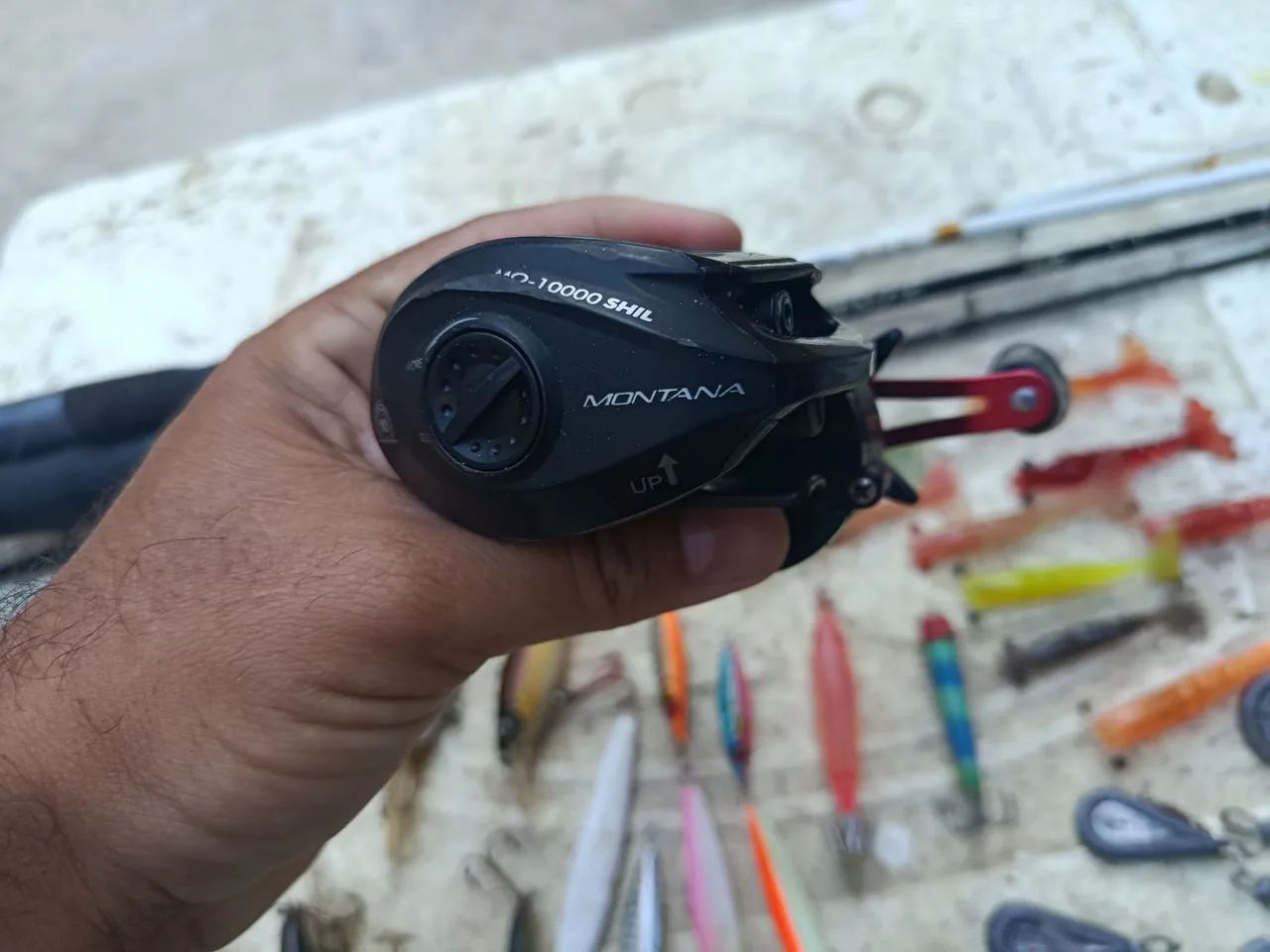 Kit de Pesca Completo - Varas, Iscas, Chumbadas - Foto 3