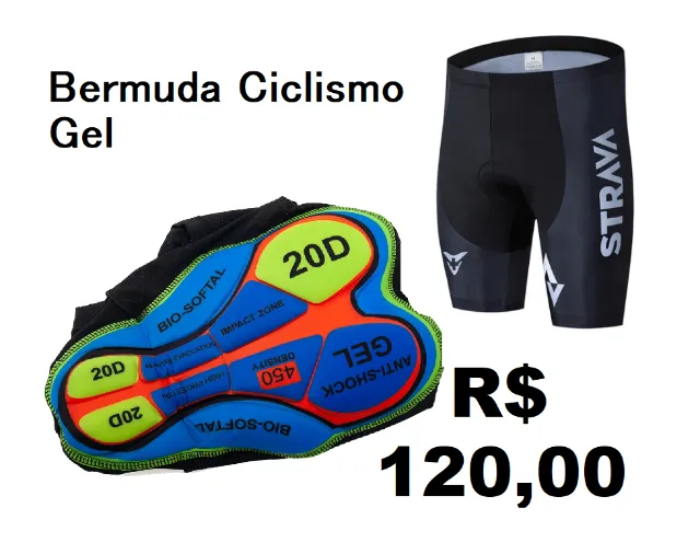 Bermuda ciclista Gel d20
