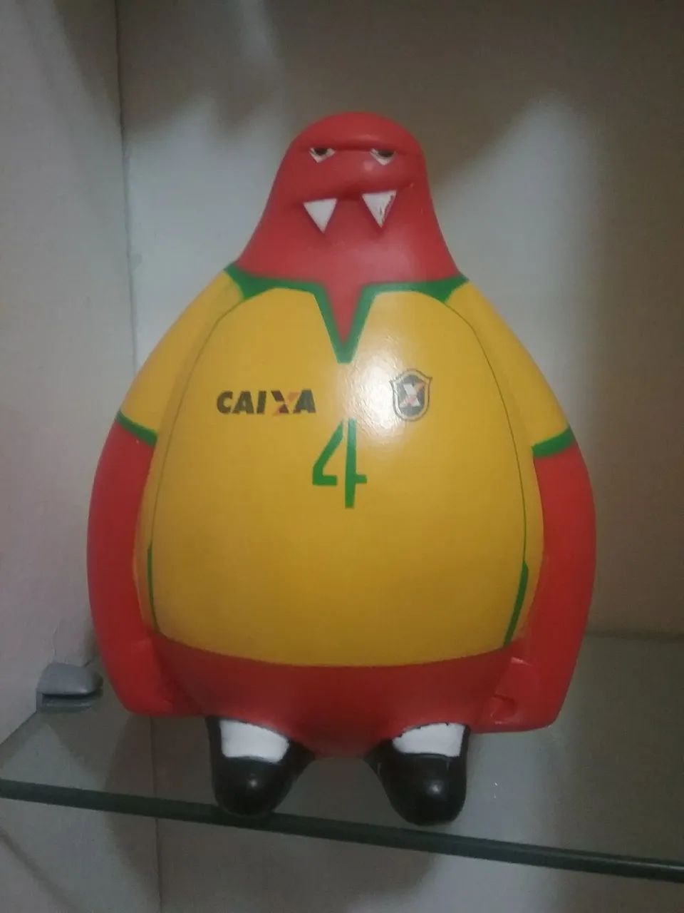 Boneco/cofre  Poupançudo da CEF - SELEÇÃO 
