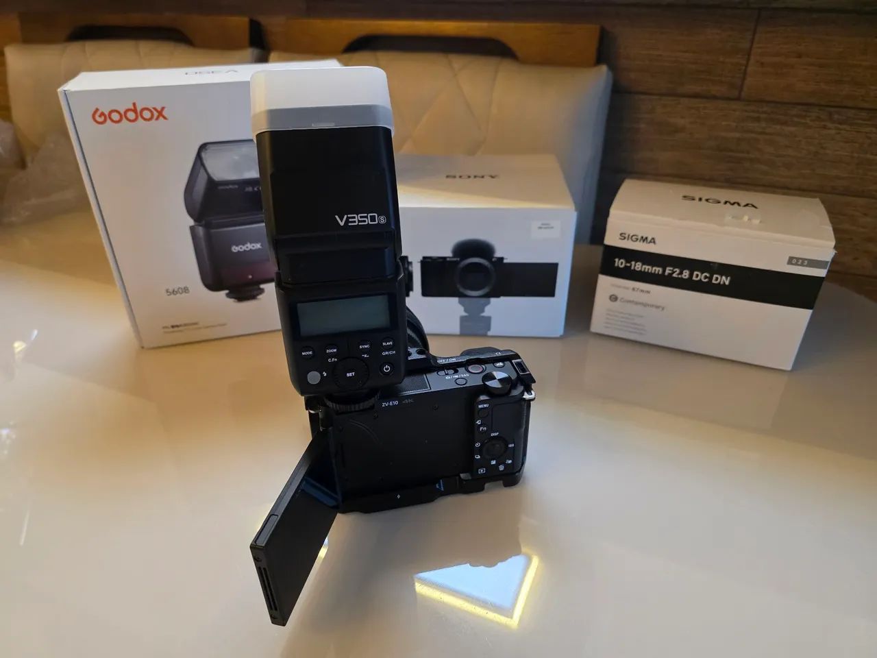 ZV-E10 nova com lente sigma - Foto 3