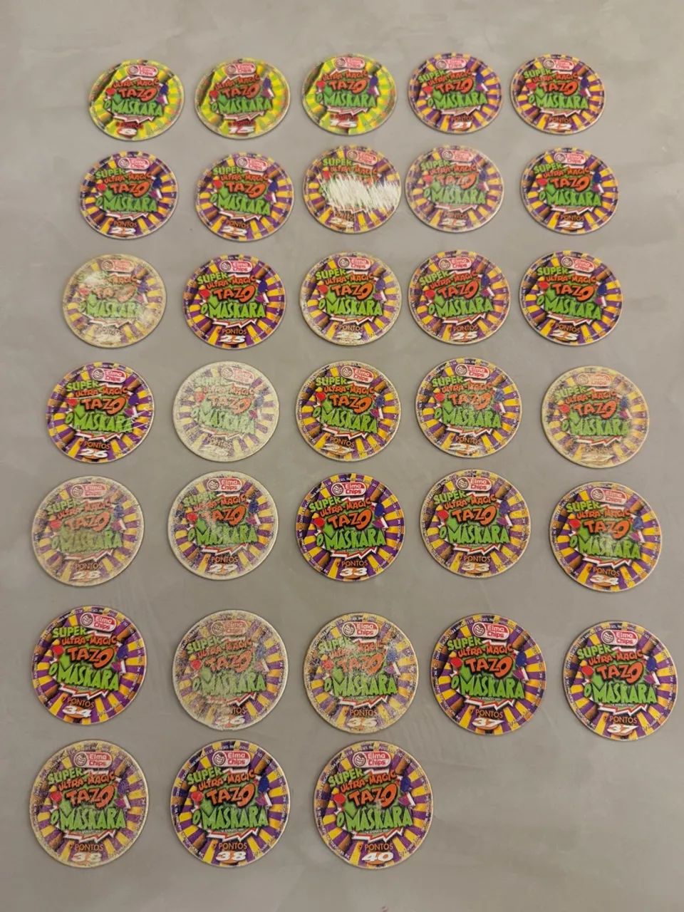 Coleção Tazos Maskara Diversos - Foto 3