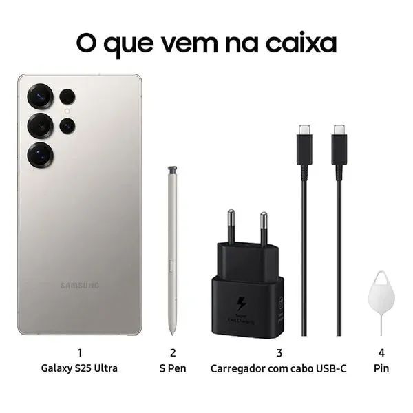 Celular Samsung Galaxy S25 Ultra 5G,  256GB  - Foto 3
