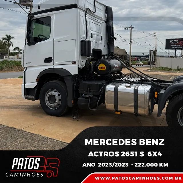Cavalo Mecanico Mercedes Benz Actros 2651 s 6x4 2023/2023 - Foto 14