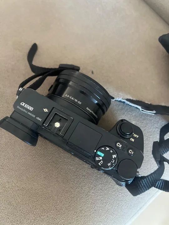 Câmera Sony Alpha 6000 com Lente 16-50mm - Foto 2