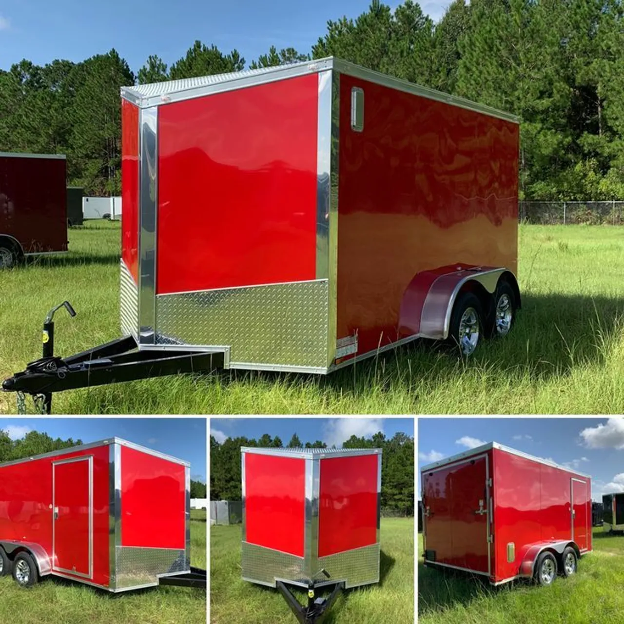 Trailer food truck novo