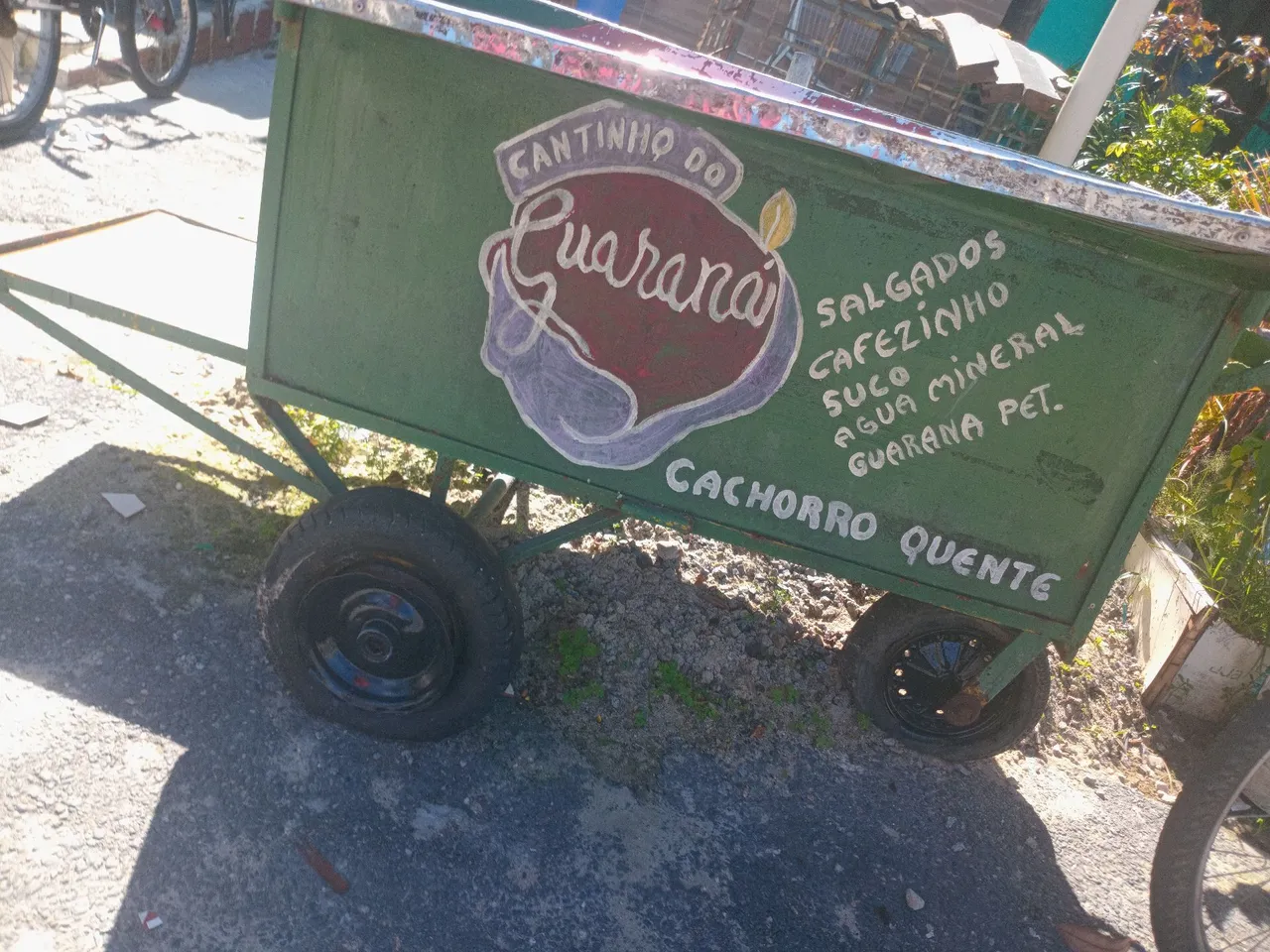 Carroça para trabalhar