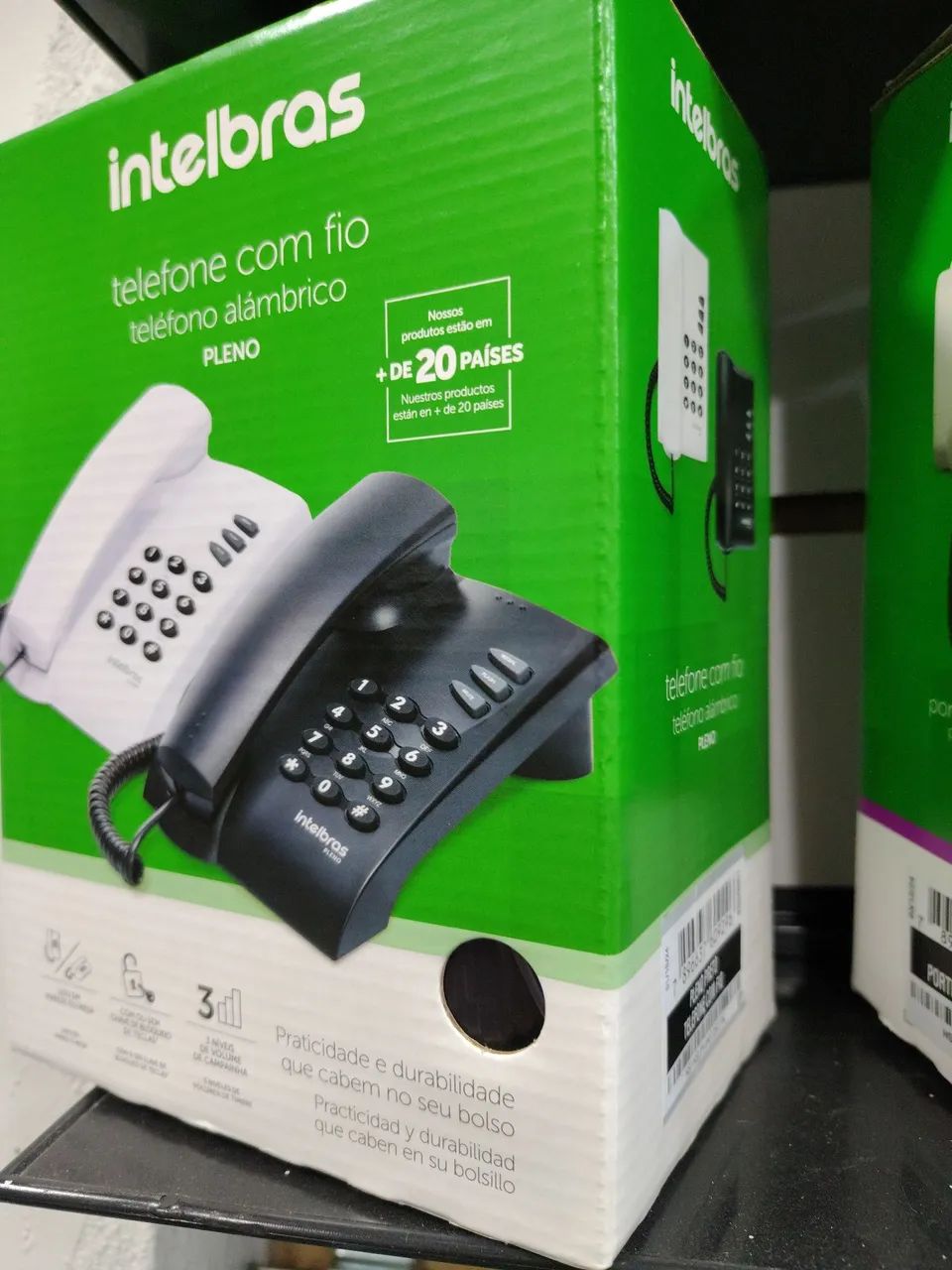 Telefone Fixo Intelbras Pleno - Novo e Lacrado! - Foto 2