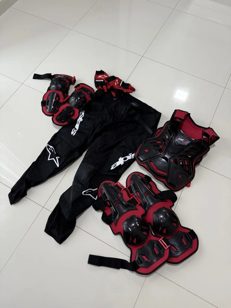 Equipamentos para motocross