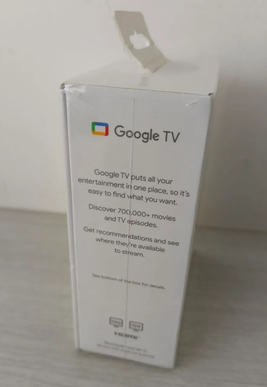 Chromecast 4ª Geração | Com Google TV | Instala Apks - Foto 2