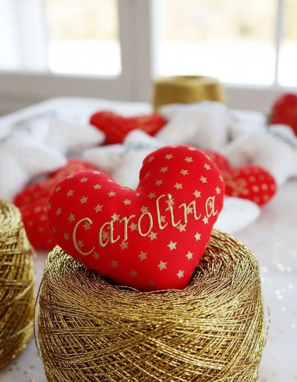 ? Estrelinhas Natalinas e coração  - Foto 3