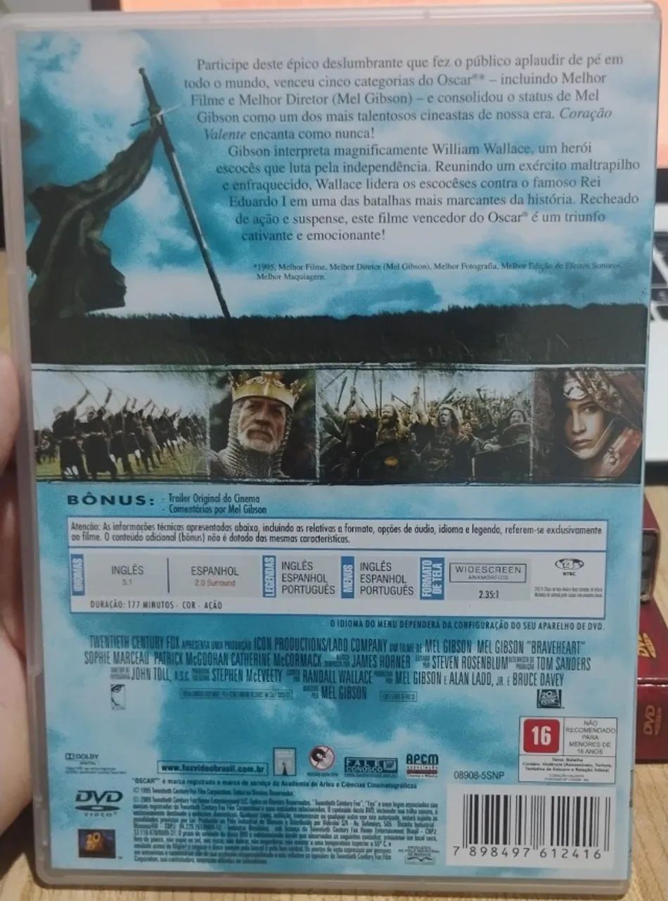 Coração Valente (DVD) - Foto 2
