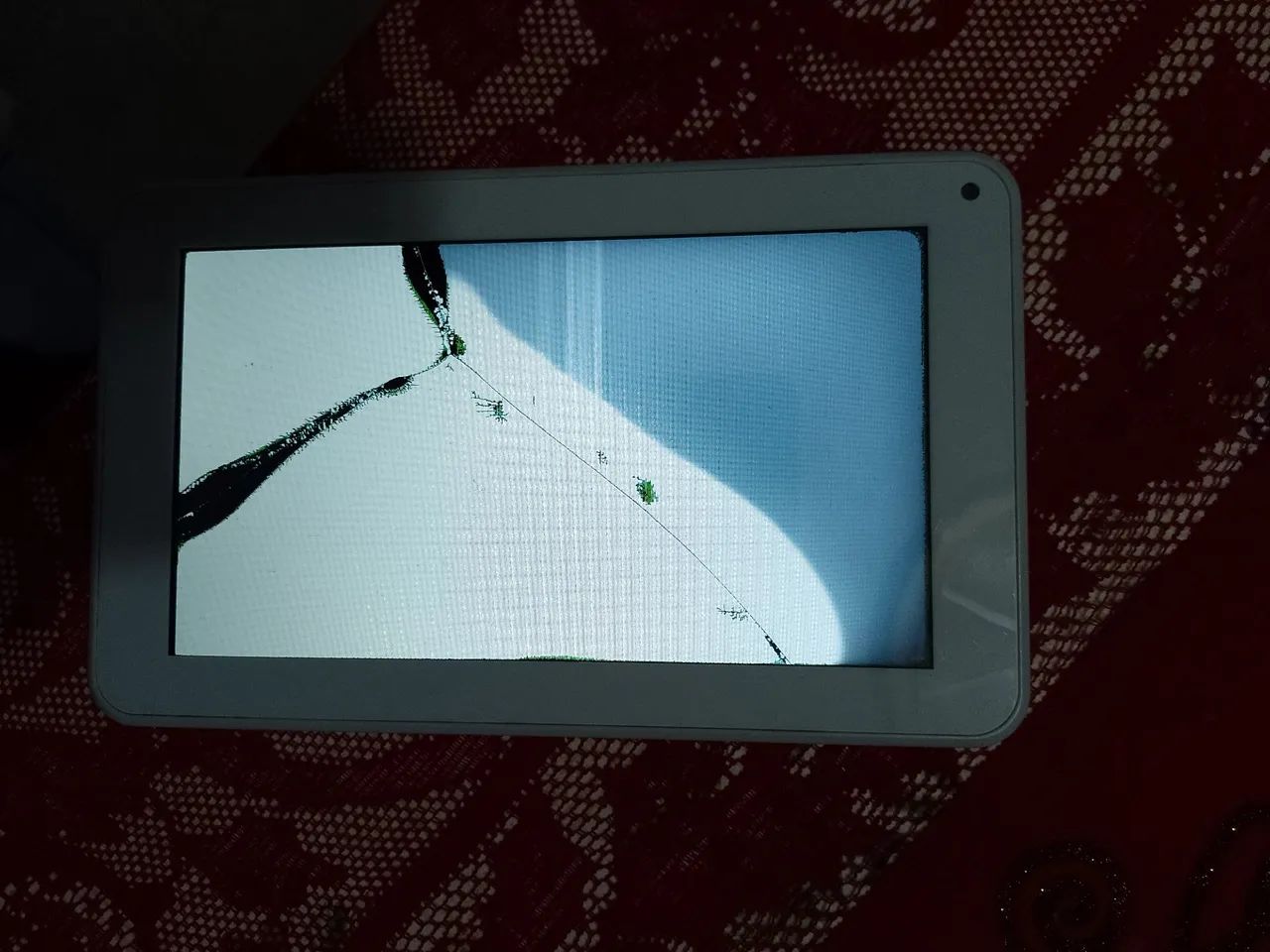 Tablet M7S Lite Multilaser com tela quebrada