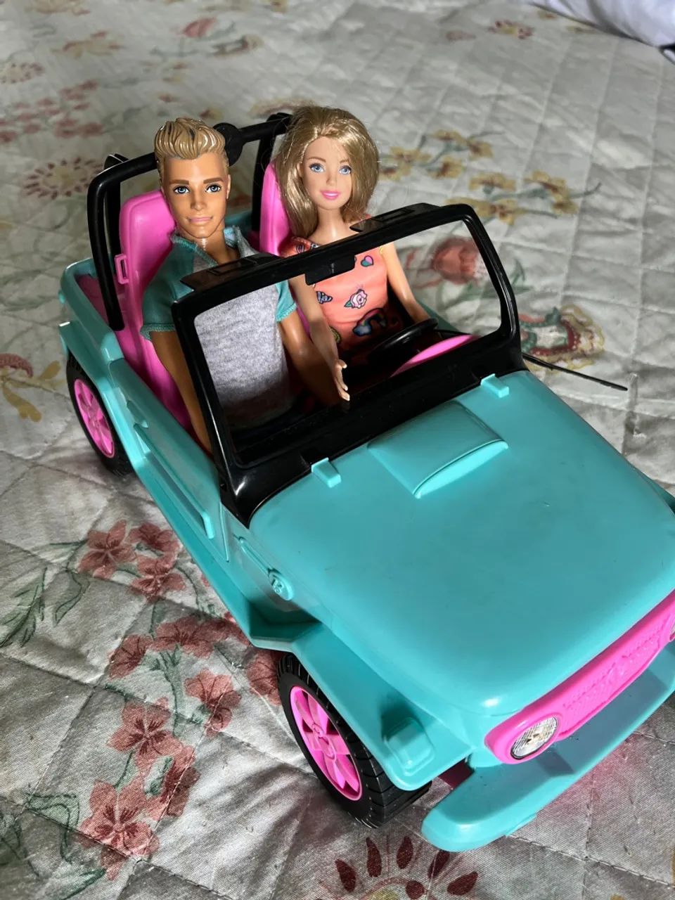Carro Jeep Barbie e Ken Original - Foto 2