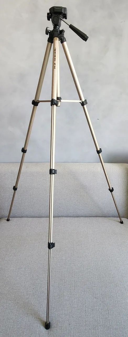 Tripé Greika Wt 363 Para Câmeras e Filmadoras