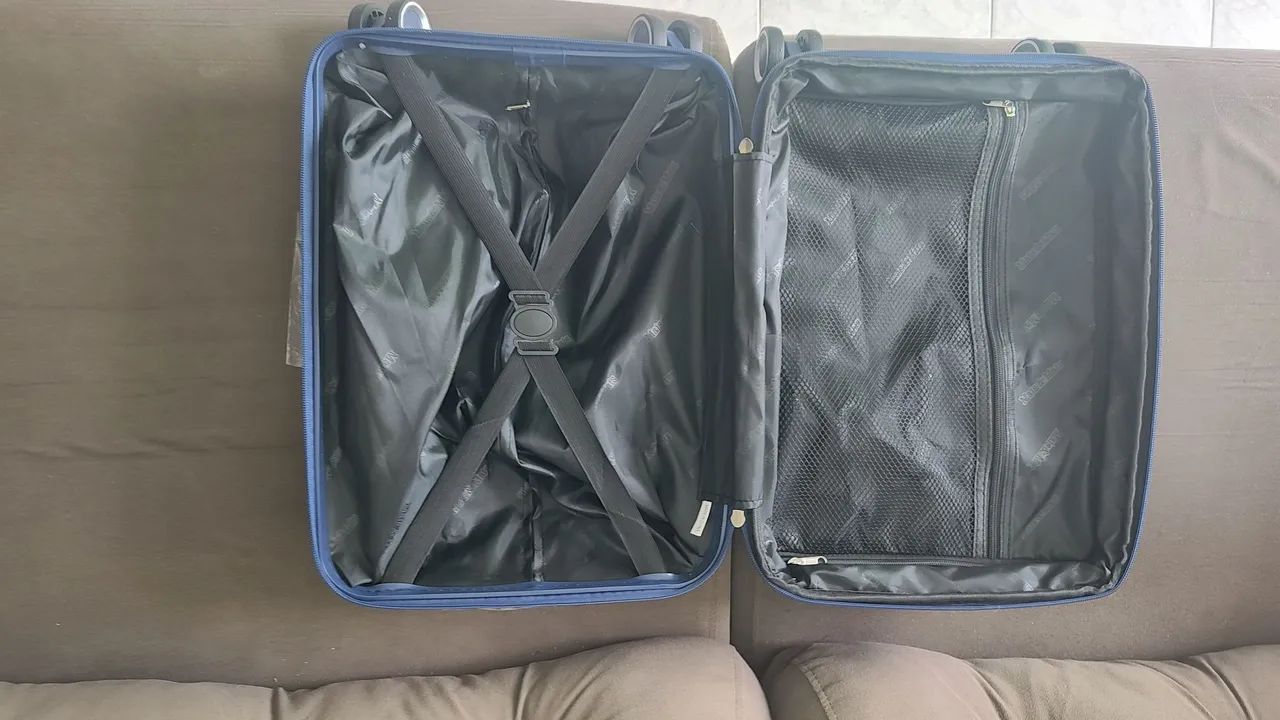 MALA COMPACTA 10KG DE BORDO NOVA 2 ZÍPER  - Foto 4