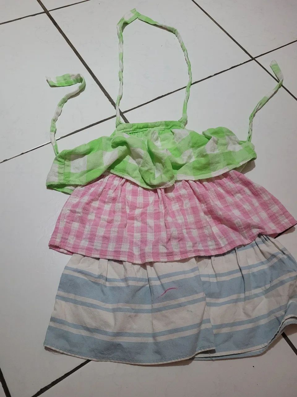 Vestido  colorido  - Foto 2