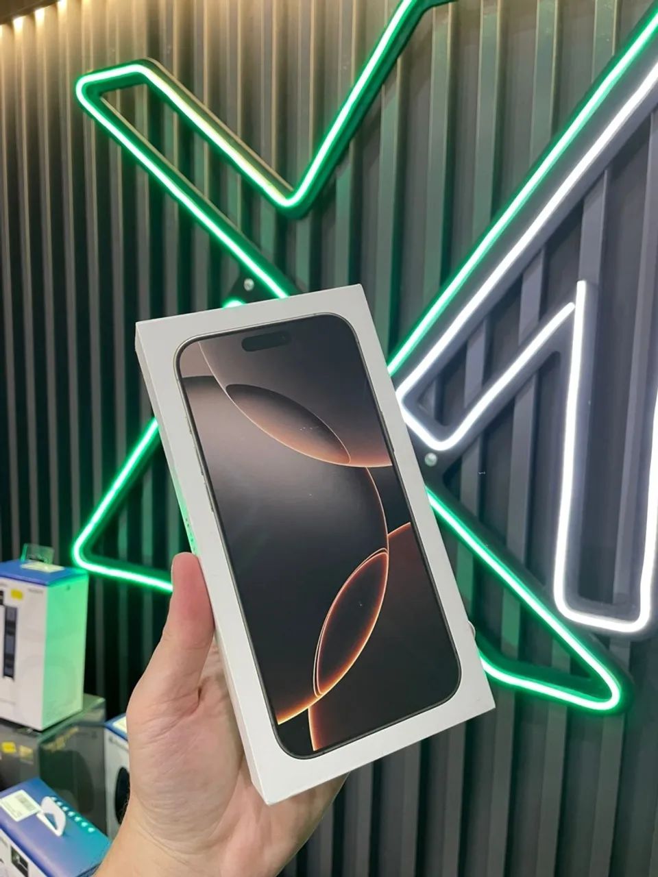iPhone 16 pro maxx novo 256gb - todas as cores e brindes 