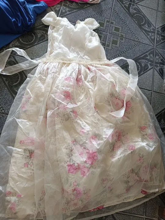 Vestido Infantil Floral